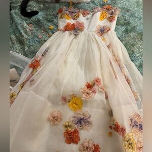 ZIMMERMANN postcard floral dress